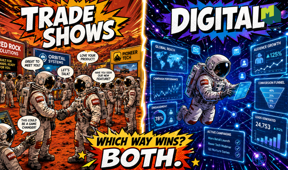 Trade Shows vs Digital: Where Should Your iGaming Marketing Budget Go?
